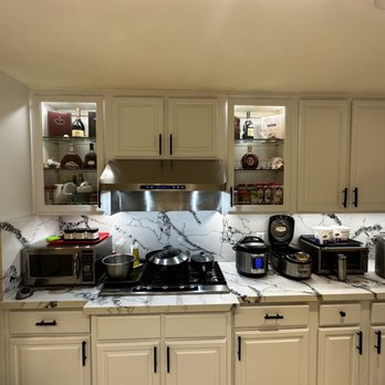 Vegas Paints - Kitchen cabinet repainted - Painters Near Me