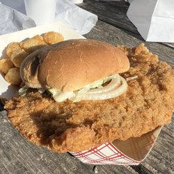 Christy's Tasty Queen - Tenderloin and tots