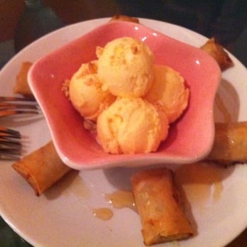 Bua Thai - Fried bananas w vanilla ice cream - Thai Near Me - Poway, California Bua Thai - Fried bananas w vanilla ice cream - Thai Near Me - Poway, California
