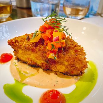 Twelve Plants At Root - Hearts of palm "crab" cake - Pop-Up Restaurants Near Me - Newport, Rhode Island Twelve Plants At Root - Hearts of palm "crab" cake - Pop-Up Restaurants Near Me - Newport, Rhode Island