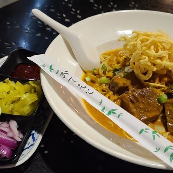 Amarin Thai Cuisine - Khao Soi with short ribs. - Thai Near Me - Mountain View, California