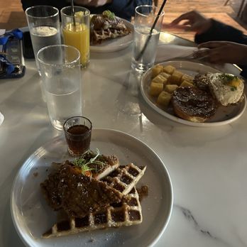 Blush Restaurant & Bakery - chicken and croffles - Breakfast & Brunch Near Me - San Antonio, Texas Blush Restaurant & Bakery - chicken and croffles - Breakfast & Brunch Near Me - San Antonio, Texas