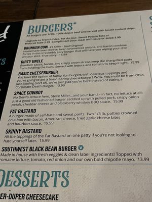 Menu photo 1 The Wicked Sister Sault Ste. Marie, MI Menu photo 1 The Wicked Sister Sault Ste. Marie, MI
