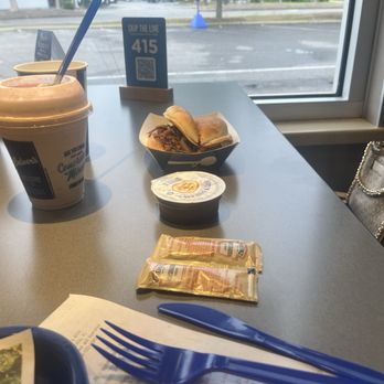 Culver's - Frozen yogurt with cheesecake & strawberries and Beef Pot Roast sandwich with sautéed onions. - Fast Food Near Me - Pensacola, Florida
