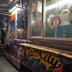 Taco City - Never anyone inside. Don't waste your time.
