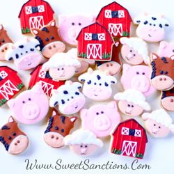 Sweet Sanctions - Mini Farm Theme Cookies