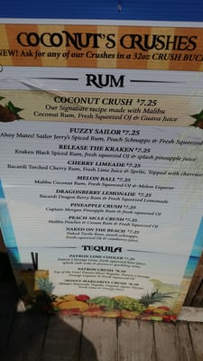 Menu photo 3 Coconuts Beachfront Restaurant Bar & Grill Ocean City, MD Menu photo 3 Coconuts Beachfront Restaurant Bar & Grill Ocean City, MD