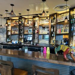 Zocalito Latin Bistro - Bar area