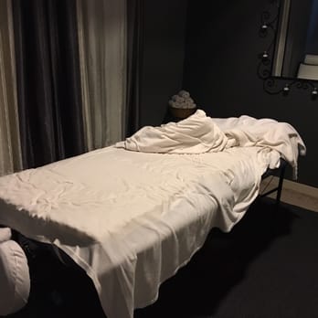 Pampering Pros - This is a post massage table so disregard the messed up sheets. The room is immaculate and comfy. - Massage Therapy Near Me - Austin, Texas