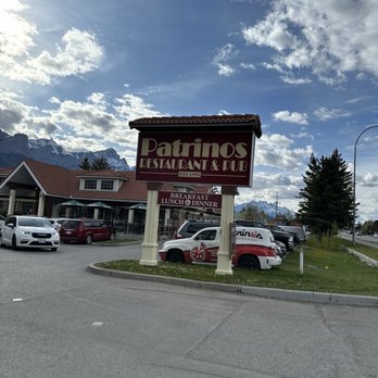 Patrinos Steak House & Pub - Outside - Pizza Near Me - Canmore, Alberta