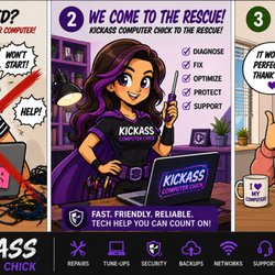 Kickass Computer Chick