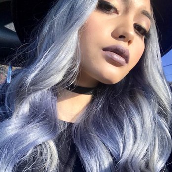 Foxycut Salon - lavender/lilac -- if you want a nice silver, start with this color and when you wash your hair, it turns into a BEAUTIFUL silver! - Hair Salons Near Me - Seattle, Washington Foxycut Salon - lavender/lilac -- if you want a nice silver, start with this color and when you wash your hair, it turns into a BEAUTIFUL silver! - Hair Salons Near Me - Seattle, Washington