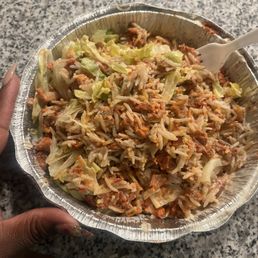 Mix(Chicken & Lamb) Over Rice Platter