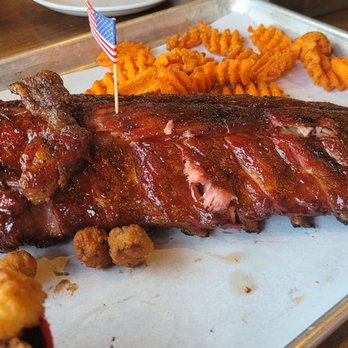 521 BBQ & Grill - Full rack of pork ribs - Barbeque Near Me - Fort Mill, South Carolina 521 BBQ & Grill - Full rack of pork ribs - Barbeque Near Me - Fort Mill, South Carolina