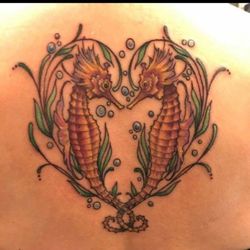 Black Hydra Tattoo