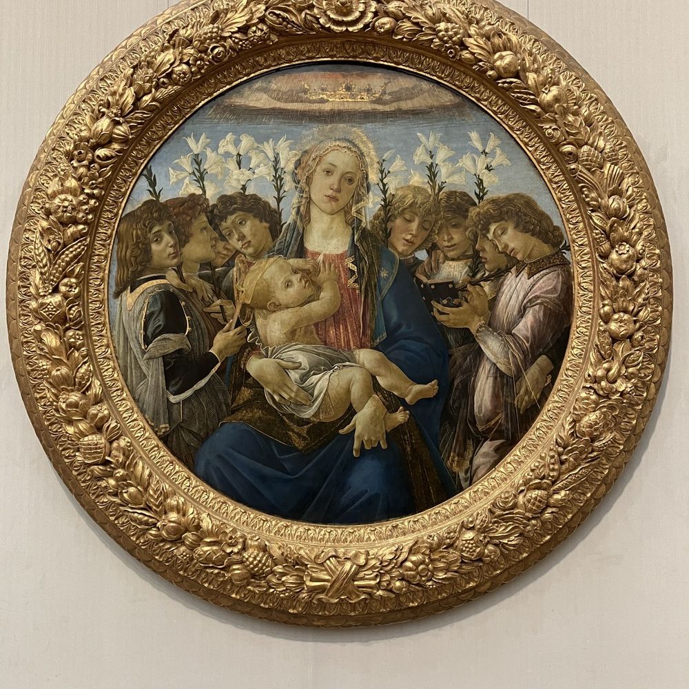 Gemäldegalerie Berlin - 'Mary with the Child and Singing Angels' by Sandro Botticelli - Museums Near Me - Berlin, BE
