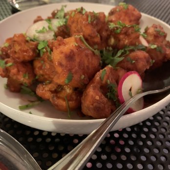 Ghee Indian Kitchen - Crispy cauliflower - Indian Near Me - Miami, Florida Ghee Indian Kitchen - Crispy cauliflower - Indian Near Me - Miami, Florida