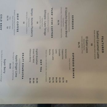 Cat & Craft - Drink menu - Coffee & Tea Near Me - Vista, California Cat & Craft - Drink menu - Coffee & Tea Near Me - Vista, California