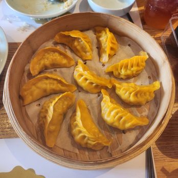 JA Jiaozi - Steamed Chicken and Mushroom Dumplings 3/5 - Dim Sum Near Me - Irvine, California JA Jiaozi - Steamed Chicken and Mushroom Dumplings 3/5 - Dim Sum Near Me - Irvine, California