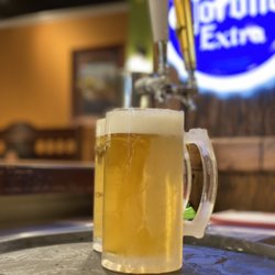 Los Jacubes Family Mexican Restaurant - Cold draft beer