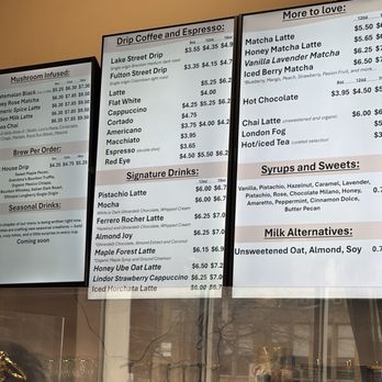Libra Coffee Lounge - Menu - Coffee & Tea Near Me - Chicago, Illinois