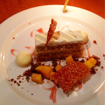Alma - Got a birthday candle on my dessert plate - what a nice touch! - Cafes Near Me - Minneapolis, Minnesota