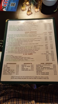 Menu photo 8 Mazatlan Restaurant Ruddell, TX Menu photo 8 Mazatlan Restaurant Ruddell, TX