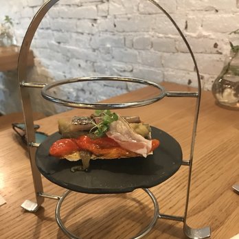 Mil Grito's - Smoked sardine on toast - Tapas Bars Near Me - Barcelona, B