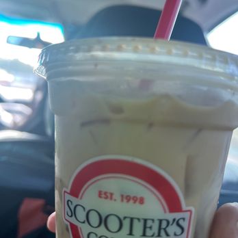 Scooter's Coffee - Vanilla iced coffee - Coffee & Tea Near Me - Longview, Texas Scooter's Coffee - Vanilla iced coffee - Coffee & Tea Near Me - Longview, Texas