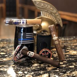 Spartan Cigar Lounge - Getting ready for a day of relaxation!