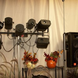 Sonny Heller's Music Box DJ Entertainment - Lighting effects are sound activated.