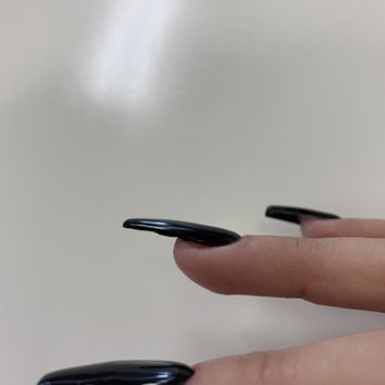 TJ Nails - left the sides of my nails all choppy! - Nail Salons Near Me - Whittier, California