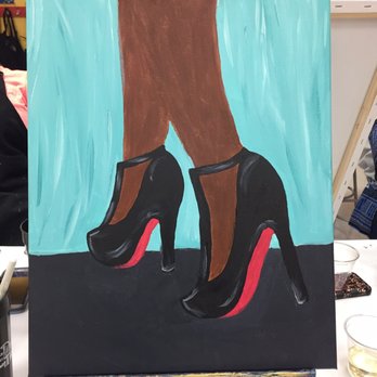 Painting with a Twist - My almost finished painting - Paint & Sip Near Me - Richmond Heights, Missouri Painting with a Twist - My almost finished painting - Paint & Sip Near Me - Richmond Heights, Missouri