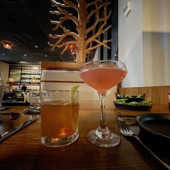 Kojo - Old fashioned and lychee martini - Japanese Near Me - Sarasota, Florida