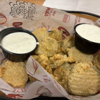 Mugshots Grill & Bar - Fried pickles - American Near Me - Birmingham, Alabama Mugshots Grill & Bar - Fried pickles - American Near Me - Birmingham, Alabama