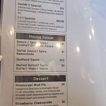 HappyRito Seafood - Menu - Cajun/Creole Near Me - Cedar Park, Texas HappyRito Seafood - Menu - Cajun/Creole Near Me - Cedar Park, Texas