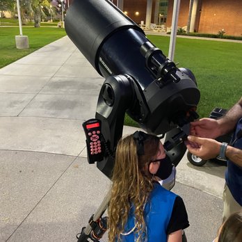 Orange Coast College Planetarium - The telescope they bring out some nights - Planetarium Near Me - Costa Mesa, California