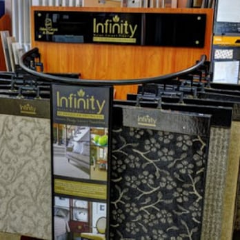Colonial Carpets & Tile - a display in a store - Carpeting Near Me - Avon, Connecticut