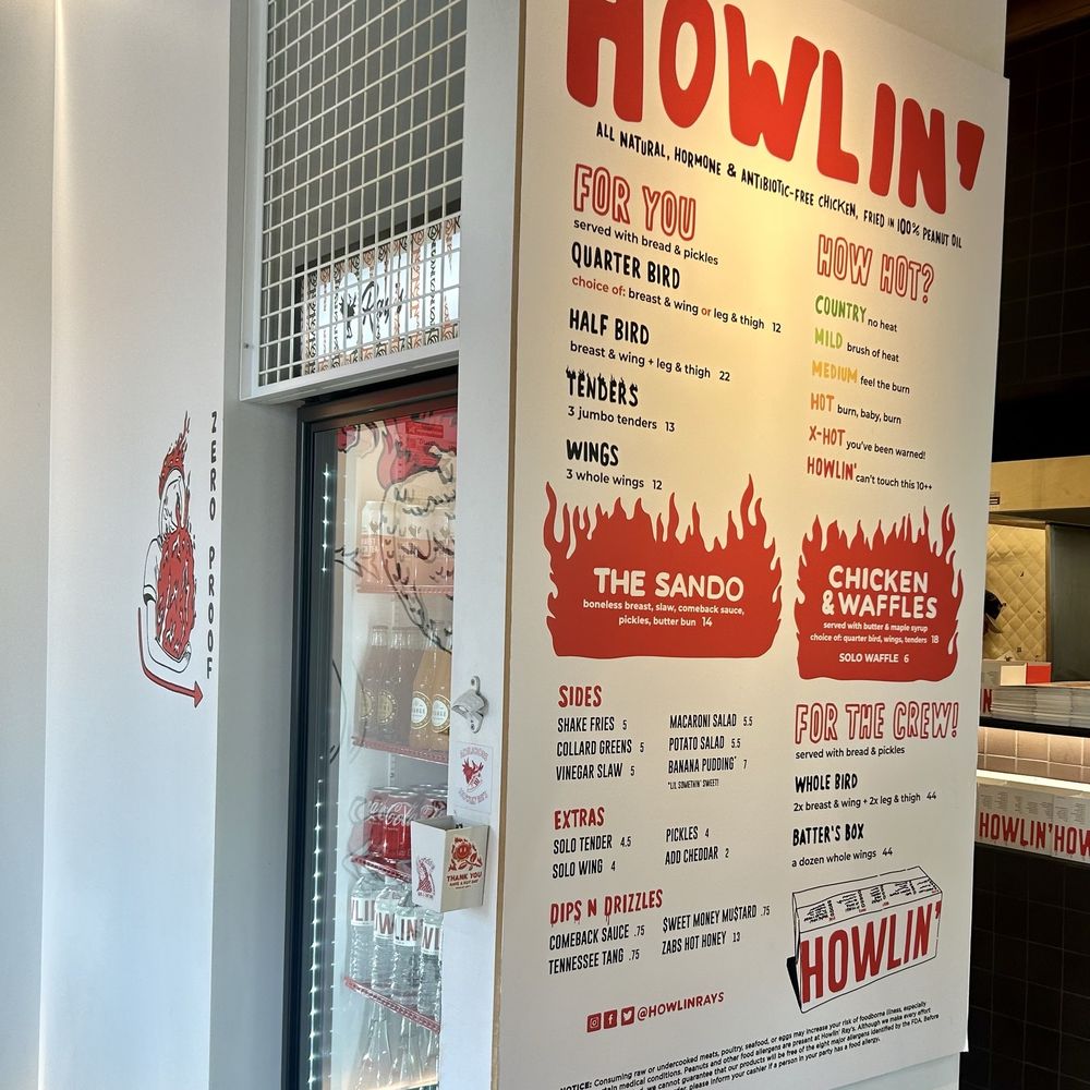 Howlin' Ray's - Menu - Southern Near Me - Pasadena, California Howlin' Ray's - Menu - Southern Near Me - Pasadena, California