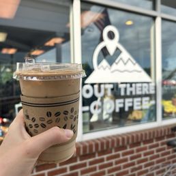 Half caf iced latte Half caf iced latte