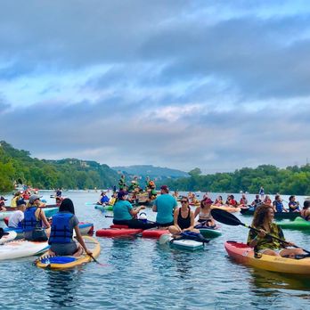 Lady Bird Lake - Austin Pets Alive - Sunrise Kayaking Fundraiser - Hiking Near Me - Austin, Texas