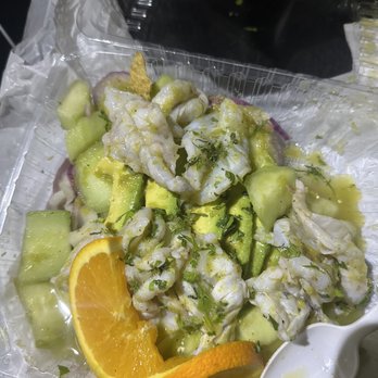 Mariscos Maria's Restaurant - aguachiles de camarones - Seafood Near Me - Los Angeles, California