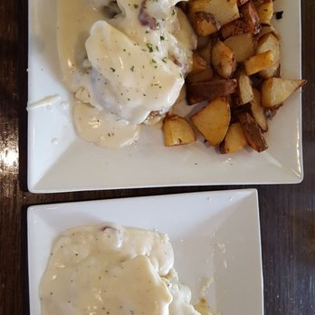 The Scratch Room - Country Benedict, Potatoes, & Biscuit and Gravy. - Breakfast & Brunch Near Me - Anaheim, California The Scratch Room - Country Benedict, Potatoes, & Biscuit and Gravy. - Breakfast & Brunch Near Me - Anaheim, California