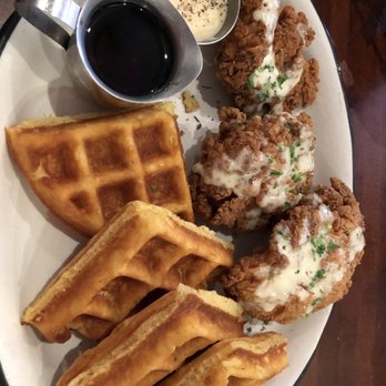 Moonshine Grill - Chicken and waffles - Southern Near Me - Austin, Texas