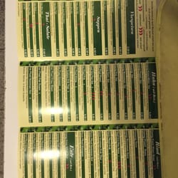 Kun Yay Thai Imbiss - Speisekarte innen