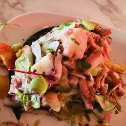 Ceviche Tostada