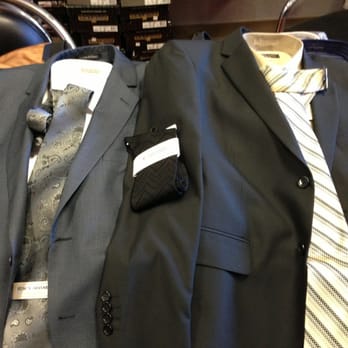 Peter Cassara Clothiers - Bought a black suit for more formal occasions and a blue-gray suit for less formal occasions. Polyester blend. - Men's Clothing Near Me - Sunnyvale, California