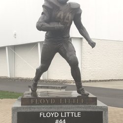 Carmelo K Anthony Basketball Center - Floyd Little Statue
