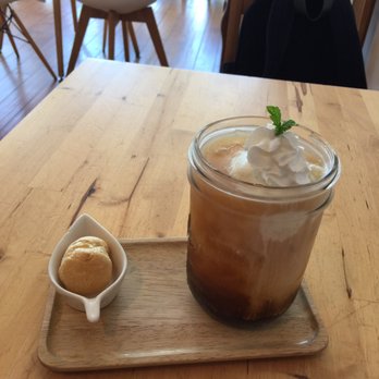 Cafe Maji - 06.12.18 lavender affogato - Coffee & Tea Near Me - Artesia, California