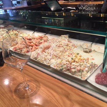 Vinitus - Salad bar with a "russian" salad option - Tapas Bars Near Me - Barcelona, B Vinitus - Salad bar with a "russian" salad option - Tapas Bars Near Me - Barcelona, B